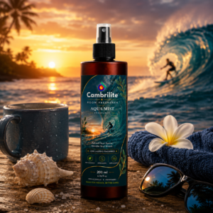 Cambrilte Room freshener water based luxurious, aerosol free, alcohol free fragrance for Home/Office/Living space (200 ml)-(Aqua Mist)