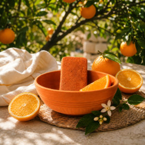 Claystone block aroma diffuser-Citrus fresh fragrance