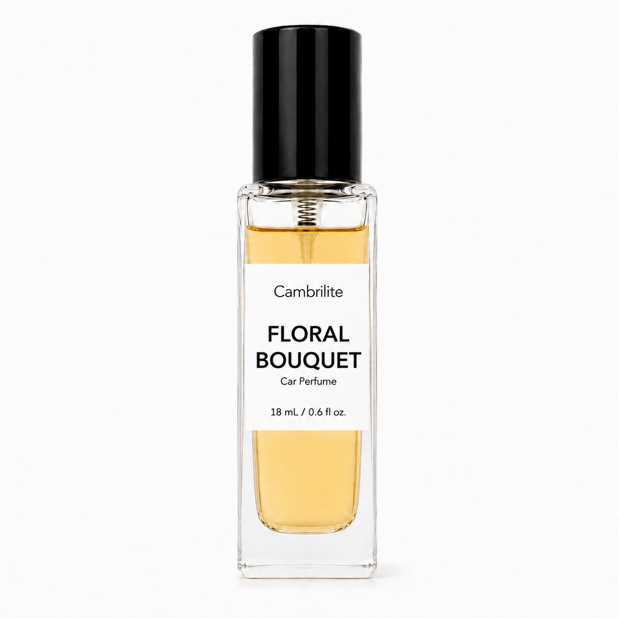Cambrilite Car Perfume Diffuser-Premium Fragrance Spray (18 ml)-Hanging card-(Floral Bouquet) - Image 9