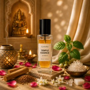 Cambrilite Car Perfume Diffuser-Premium Fragrance Spray (18 ml)-Hanging card-(Temple Essence)