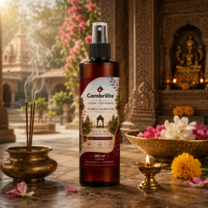 Cambrilite Room freshener water based luxurious, aerosol free, alcohol free fragrance for Home/Office/Living space (200 ml)-(Temple Sanctum)